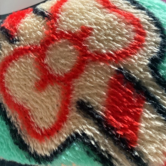 Hello Kitty Green Gingerbread Christmas Silk Touch Plush Throw Blanket ππ - Picture 6 of 6